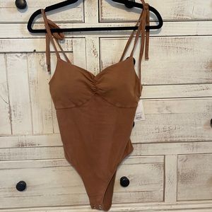 NWT tie shoulder bodysuit